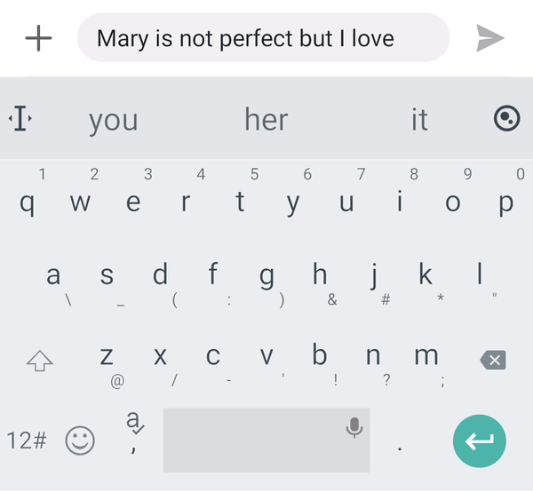 smart input